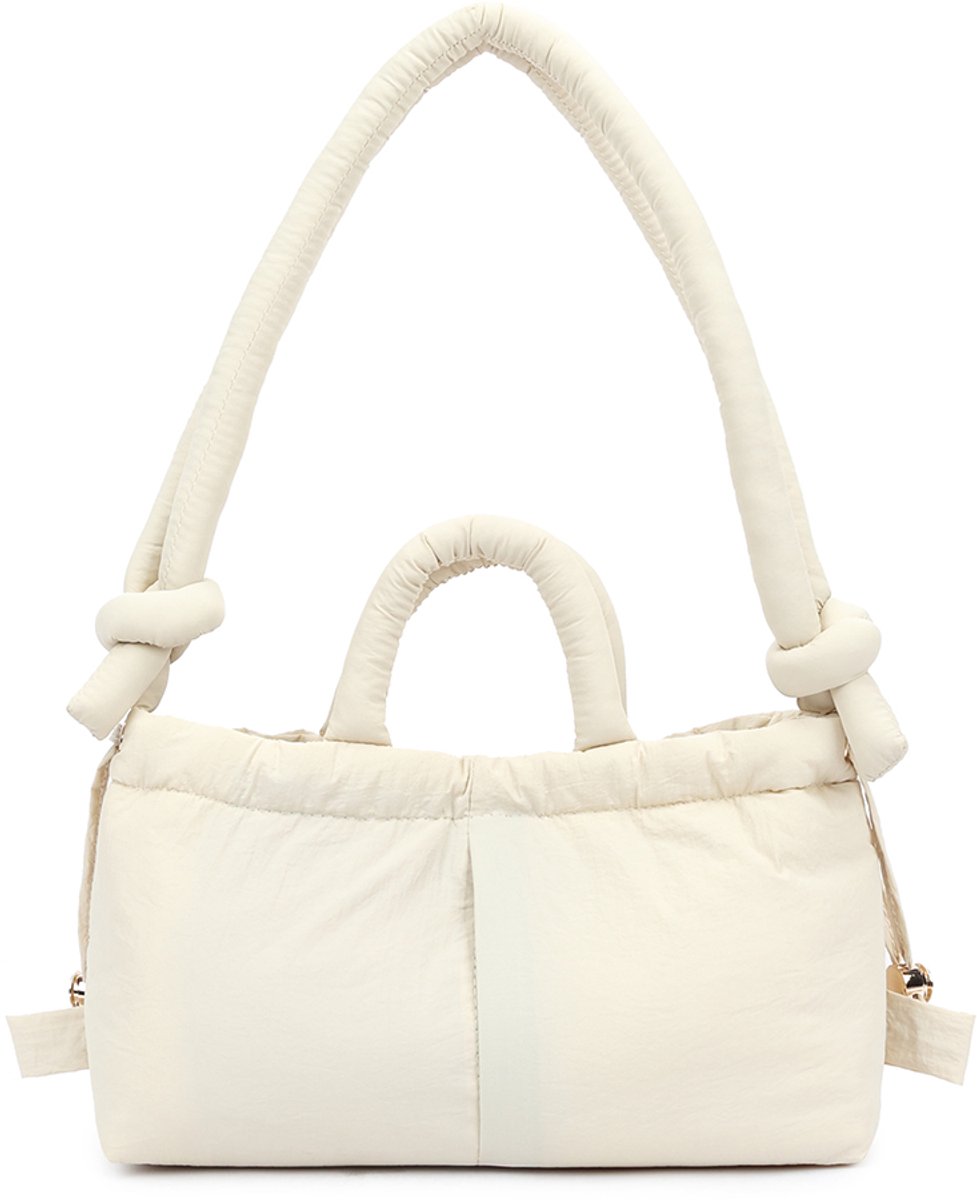 Giuliano gewatteerde schoudertas Fardau - Dames - Beige