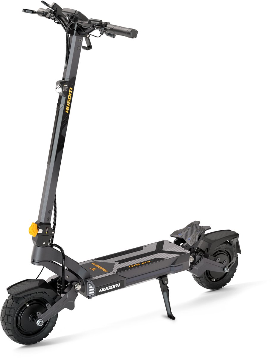 Ausom DT2 Pro Elektrische Step Dubbele Motor 1100W 52V 115km Bereik Hydraulische Rem 10 inch Off-Road Volwassenen NFC, 2 jaar garantie, off-road steps, elektrische vervoer volwassenen