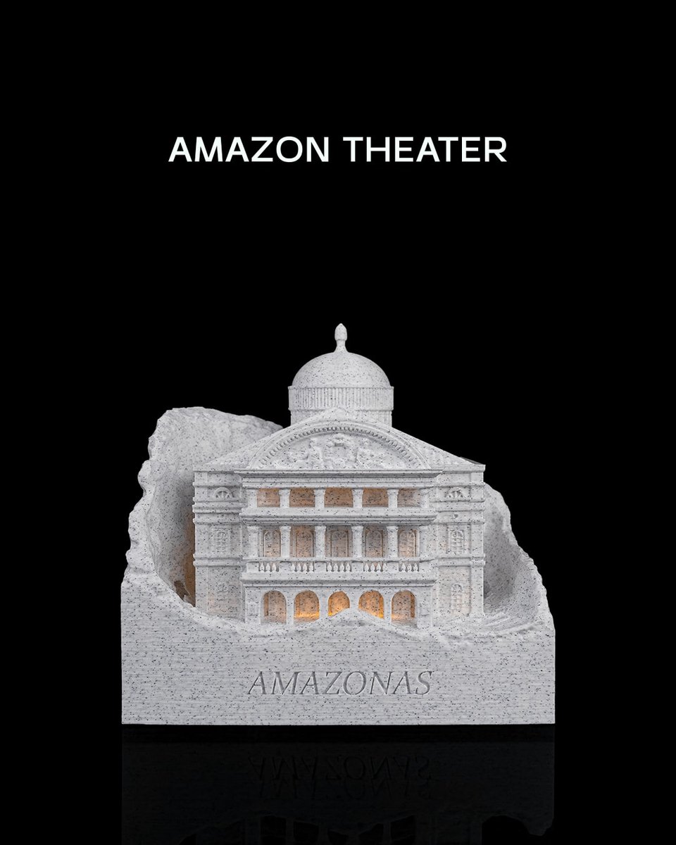 Amazon Theater - Architectuur decoratiemodel - Landmark interieurdecoratie - woonaccessoire, beeldje, display model, bureau decoratie