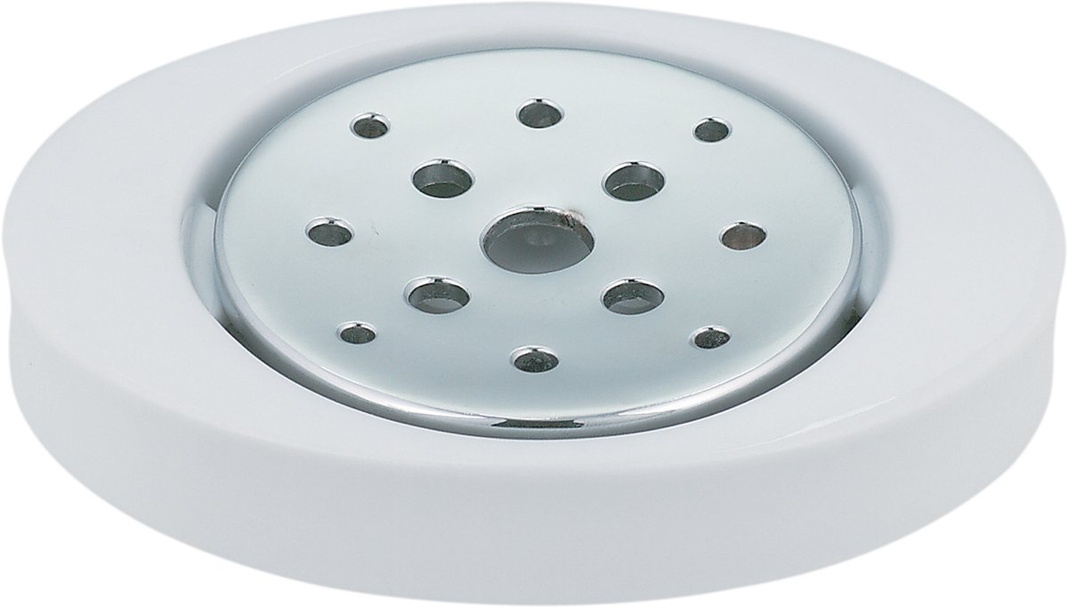 Spirella Malibu Zeephouder – Zeepschaal van Porselein voor de Badkamer – Elegant en Tijdloos Design