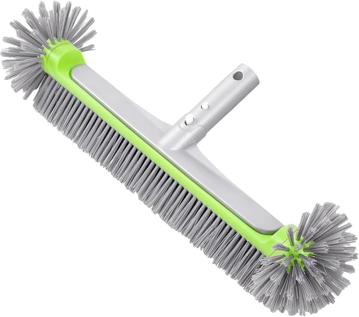 Poolborstel voor liner zwembad - Halfronde borstels - Voor wanden, tegels & trappen - Efficiënt schoonmaken - SnelShoppen