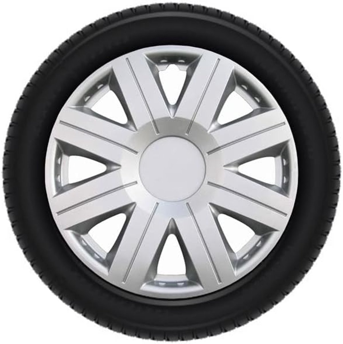 Wieldoppen 15 inch Cosmos zilver