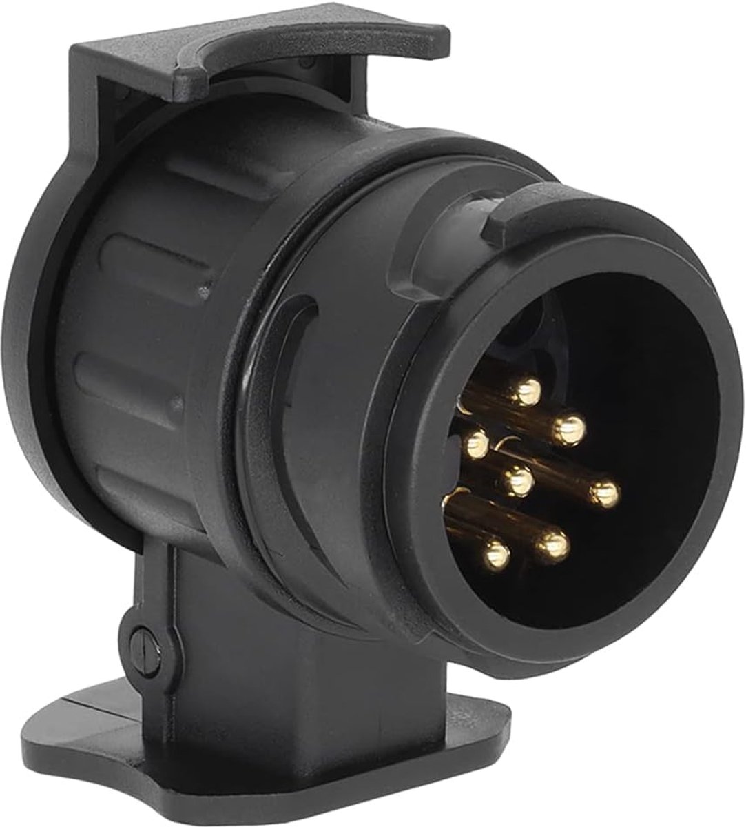 Adapter aanhanger 7 op 13-polig, waterdichte aanhangeradapter | Adapter aanhanger 13 naar 7, voor auto aanhanger stekker aanhanger caravan elektrische adapter trekhaak