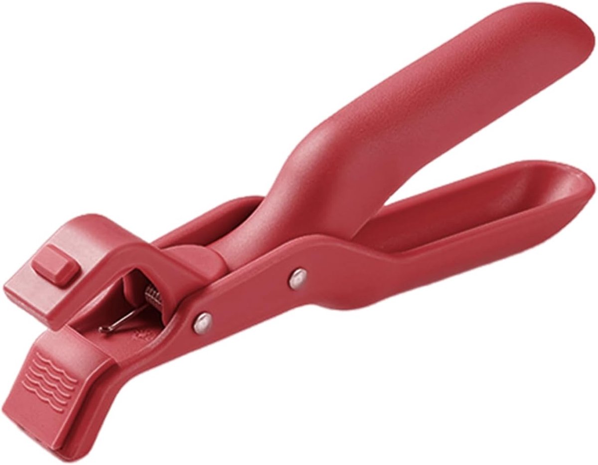 1 stuk anti-verbrandingsclip, komclip, antislip schijflifter van siliconen, stoompanclip, voedseltang van kunststof, keukentang, kookaccessoires, keukengereedschap voor barbecue, salade