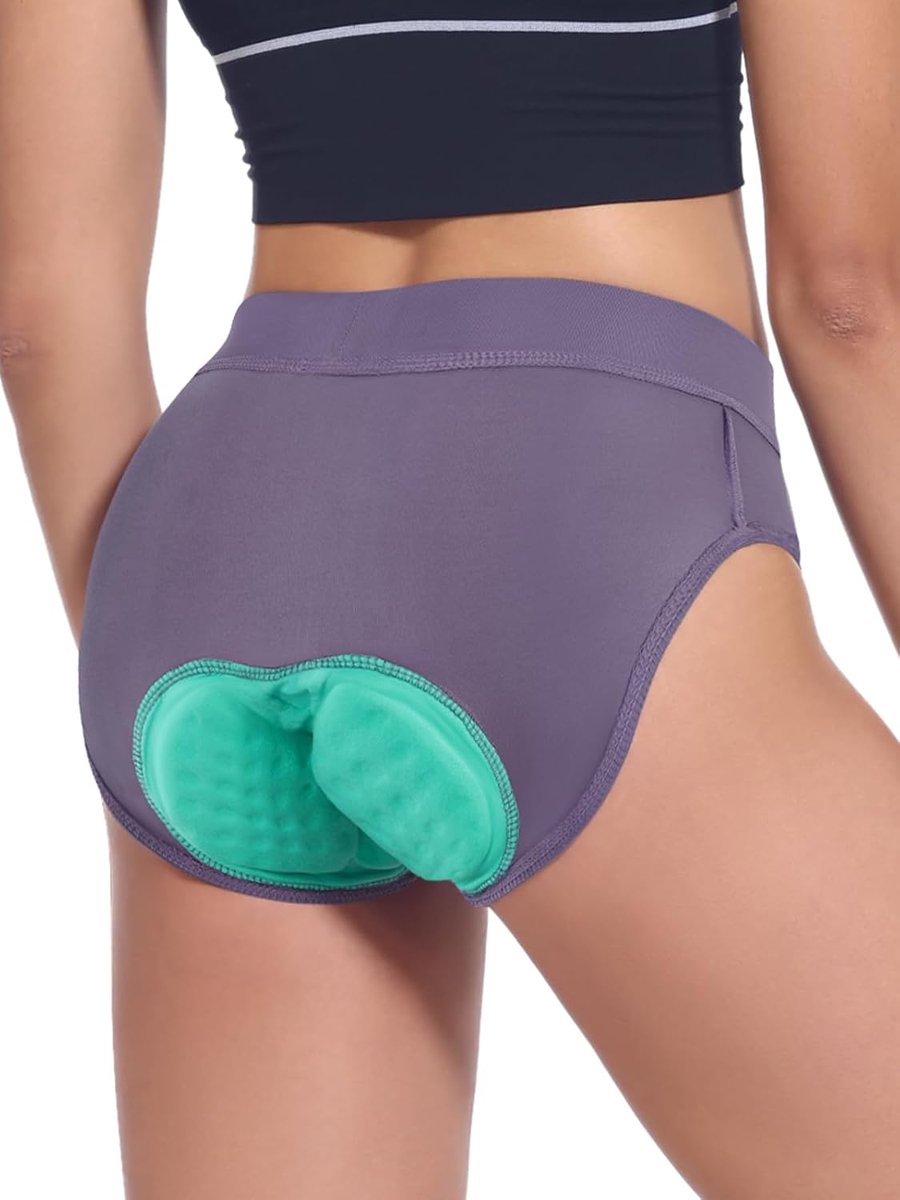 Shorts voor dames, 4D-gewatteerde gelfietsbroek, fietsonderbroek, fietsonderbroek