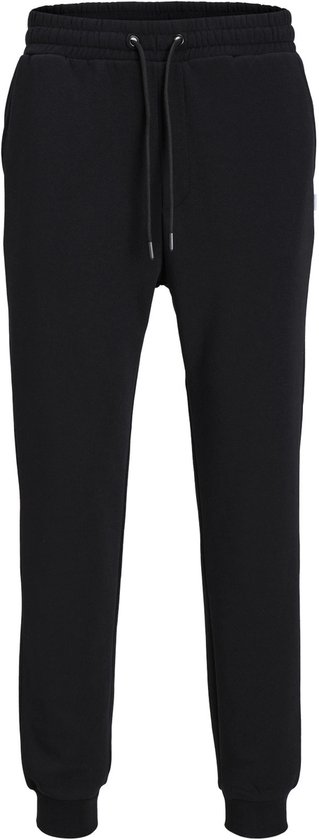Zwarte Jack & Jones sweatpants met trekkoord en steekzakken.