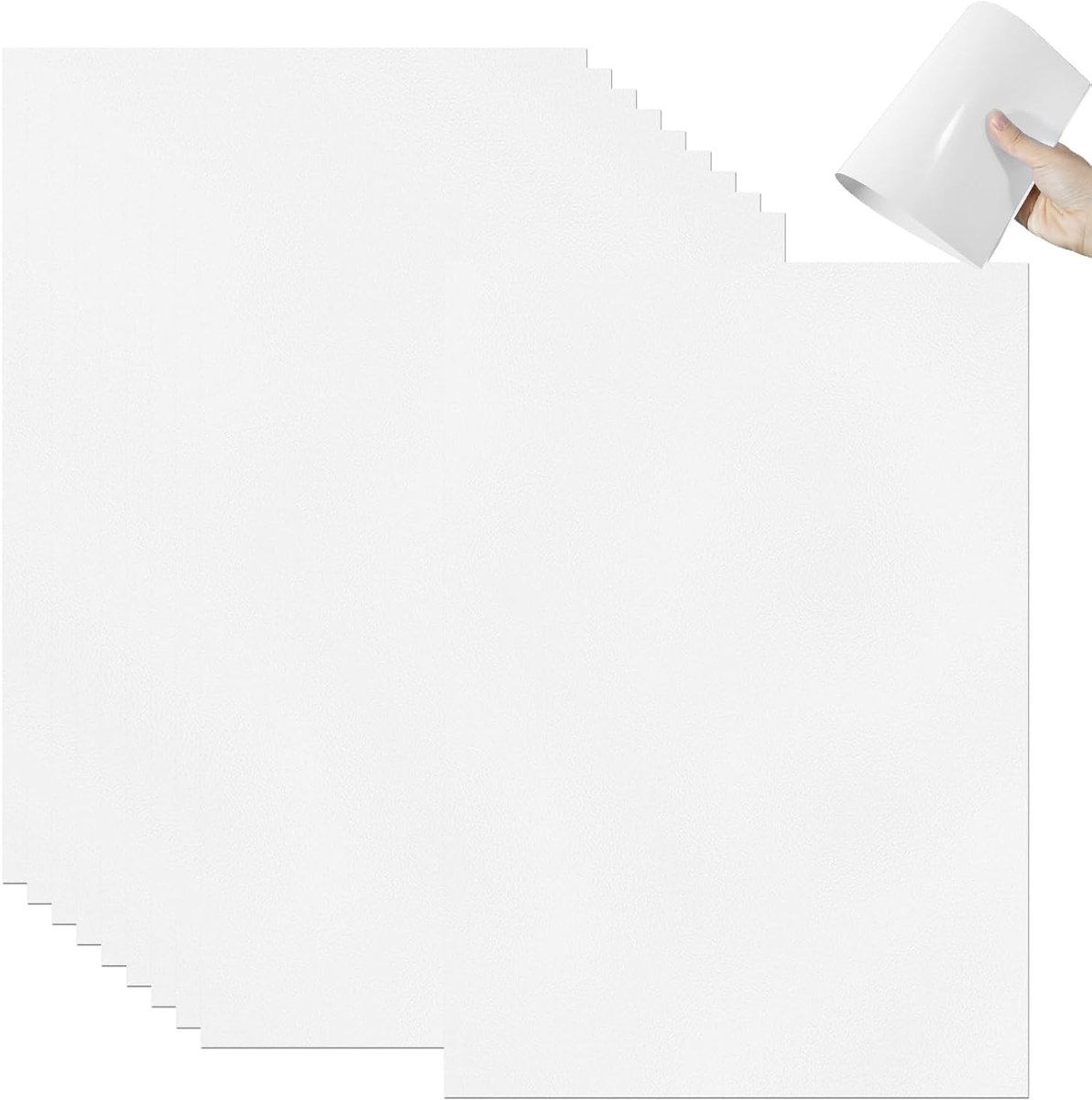 10 stuks witte kunststof platen, 1 mm, A4 polystyreenplaat, kunststof platen, pvc-plaat, plastic plaat voor modelbouw, woondecoratie, knutselen, architectuur, doe-het-zelfprojecten (21 x 297 mm)
