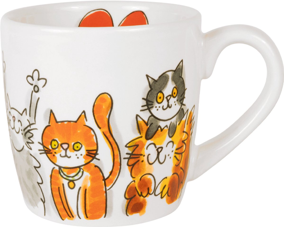 Blond Amsterdam, Dier: Cappuccinobeker 0,5L Cats mix
