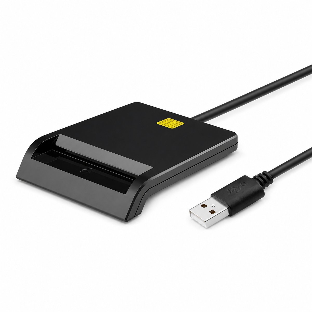 USB Smart eID Kaartlezer – USB2.0 Smart Card Reader - Smart Cards - Card Reader - Belgische Identiteitskaart - Mac - Windows