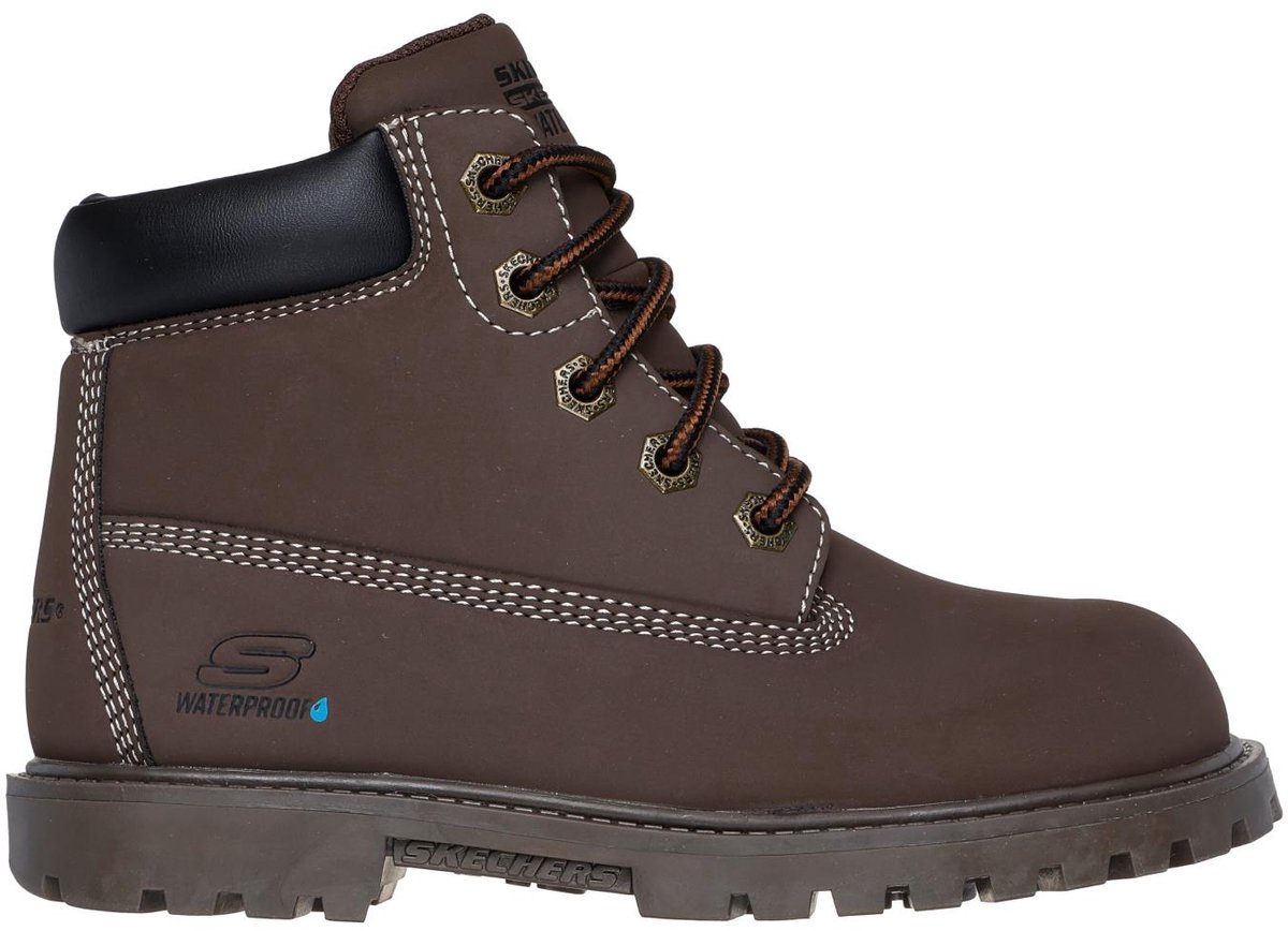 SKECHERS , 405655L-DKBR, Unisex, Brown SKECHERS winterboots voor kinderen bruin EU 36,5