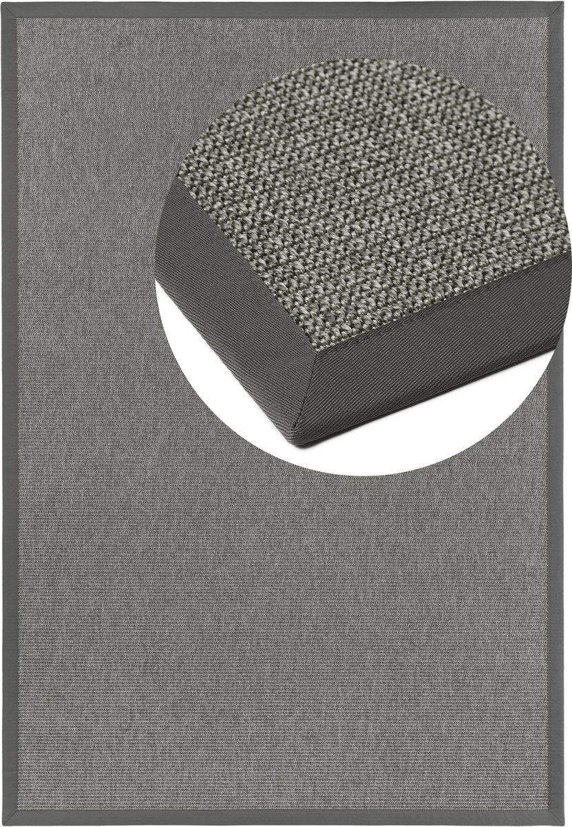 Vloerkleed Naturino Basic S2 platina grijs 001 Twill