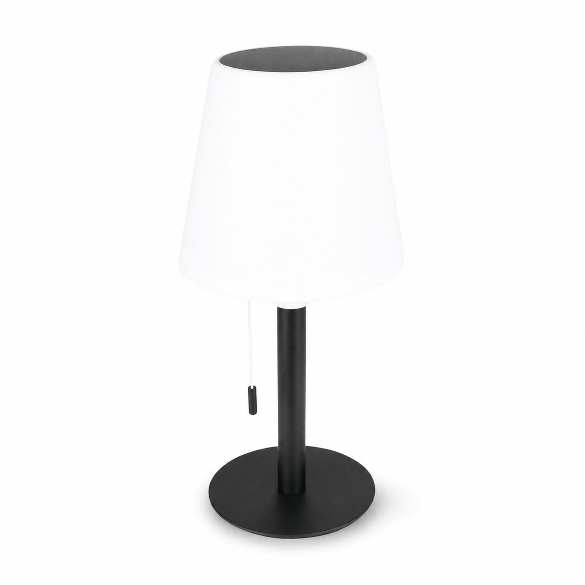 LED Solar Tafellamp RGB - Oplaadbare Sfeerlamp - 5 Lichtstanden - 25 cm