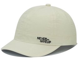 Clakllie Sneldrogende pet met korte rand voor heren en dames, lichte baseballcap met korte klep, waterdicht, hardlooppet