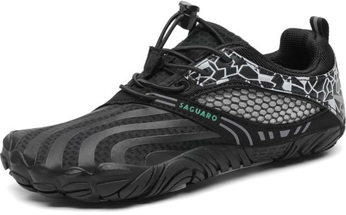 Barefoot Waterschoenen voor Jongens en Meisjes - Ademend & Sneldrogend - Zwart