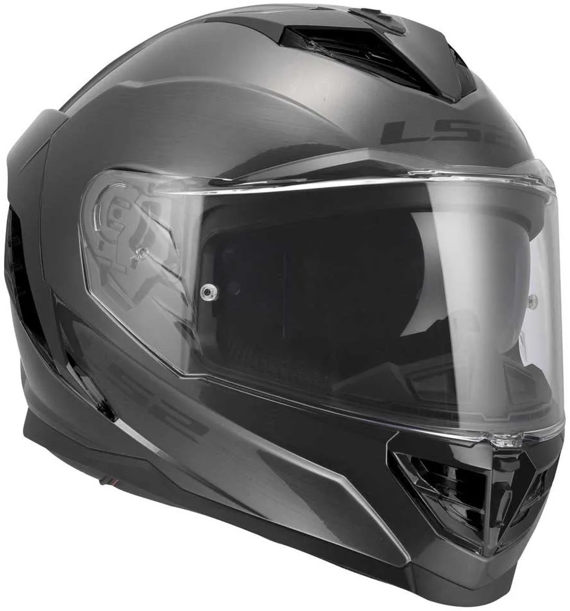 LS2 FF818 Storm III helm Jeans glans titanium – foto 6