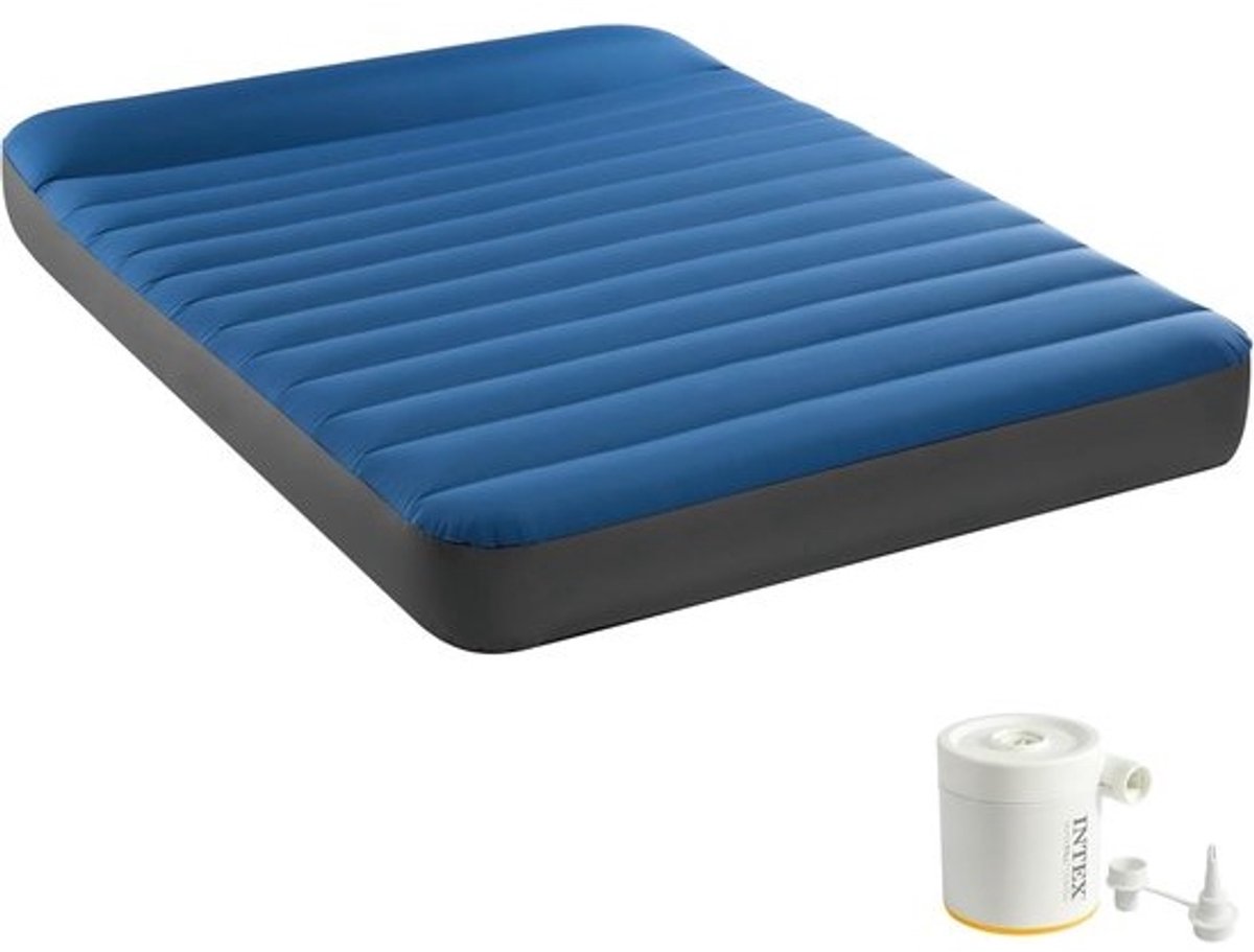 Luchtbed - Kampeer Matras - Outdoor Slapen - Ingebouwde Hoofdsteun - 137x192x22cm