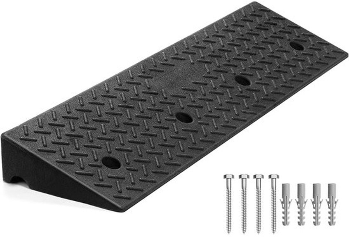Drempel Oprit Heavy Duty Antislip voor Auto Scooter Rolstoel Garage Deuropening