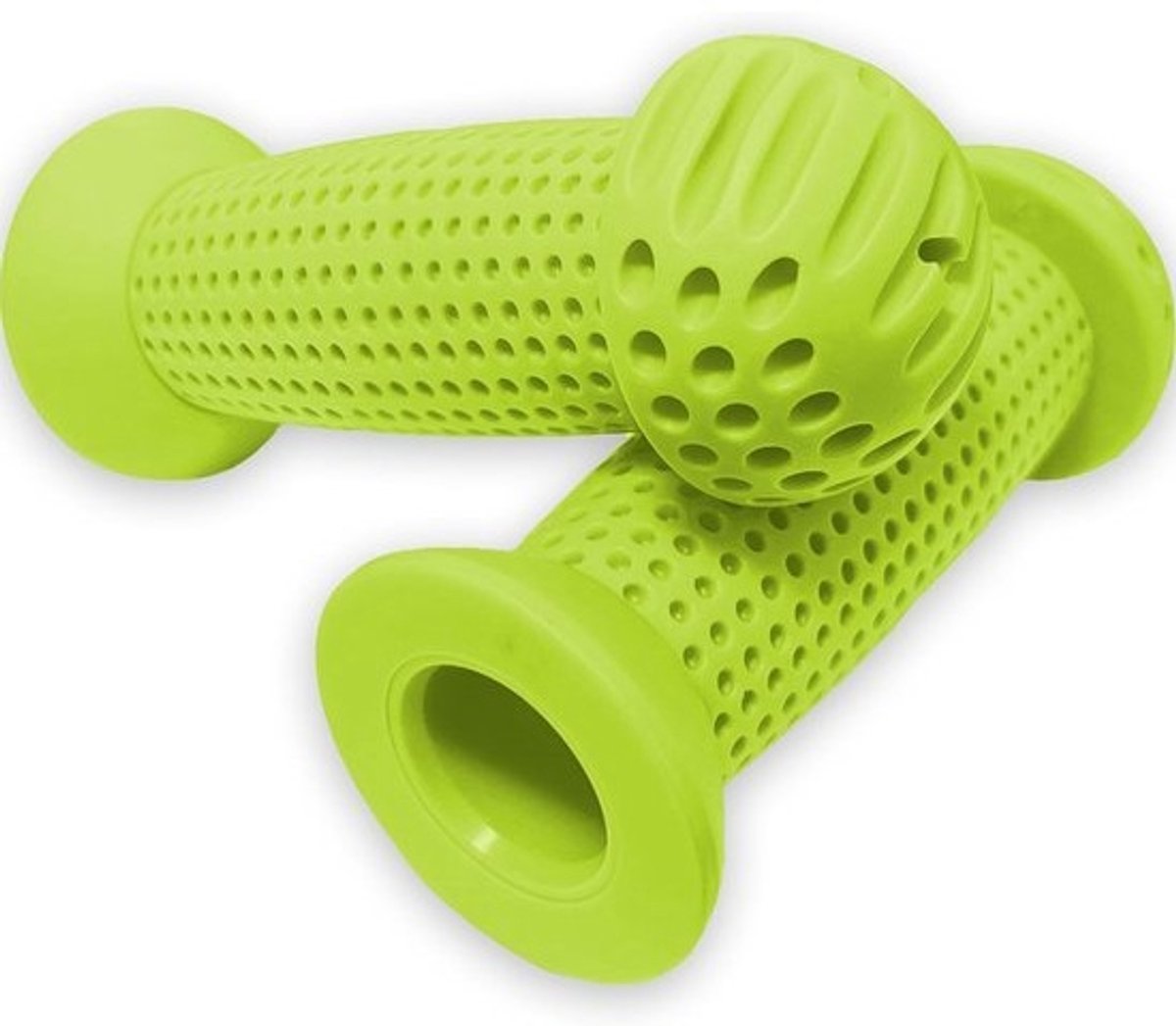 Kinderfietsgrepen - Fietsstuur handvatten - Veilig Fietsen - Antislip rubbermix - 100 mm - Donkerblauw