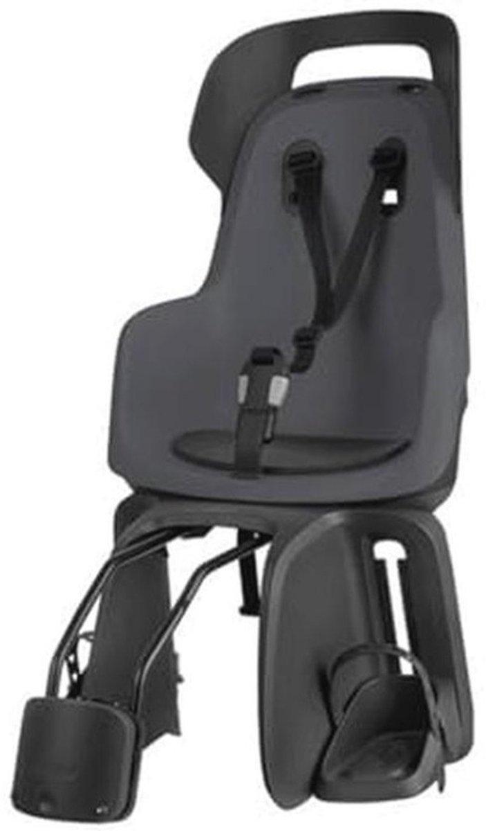 Unisex Baby Fietszitje Grijs - Veilig en Comfortabel