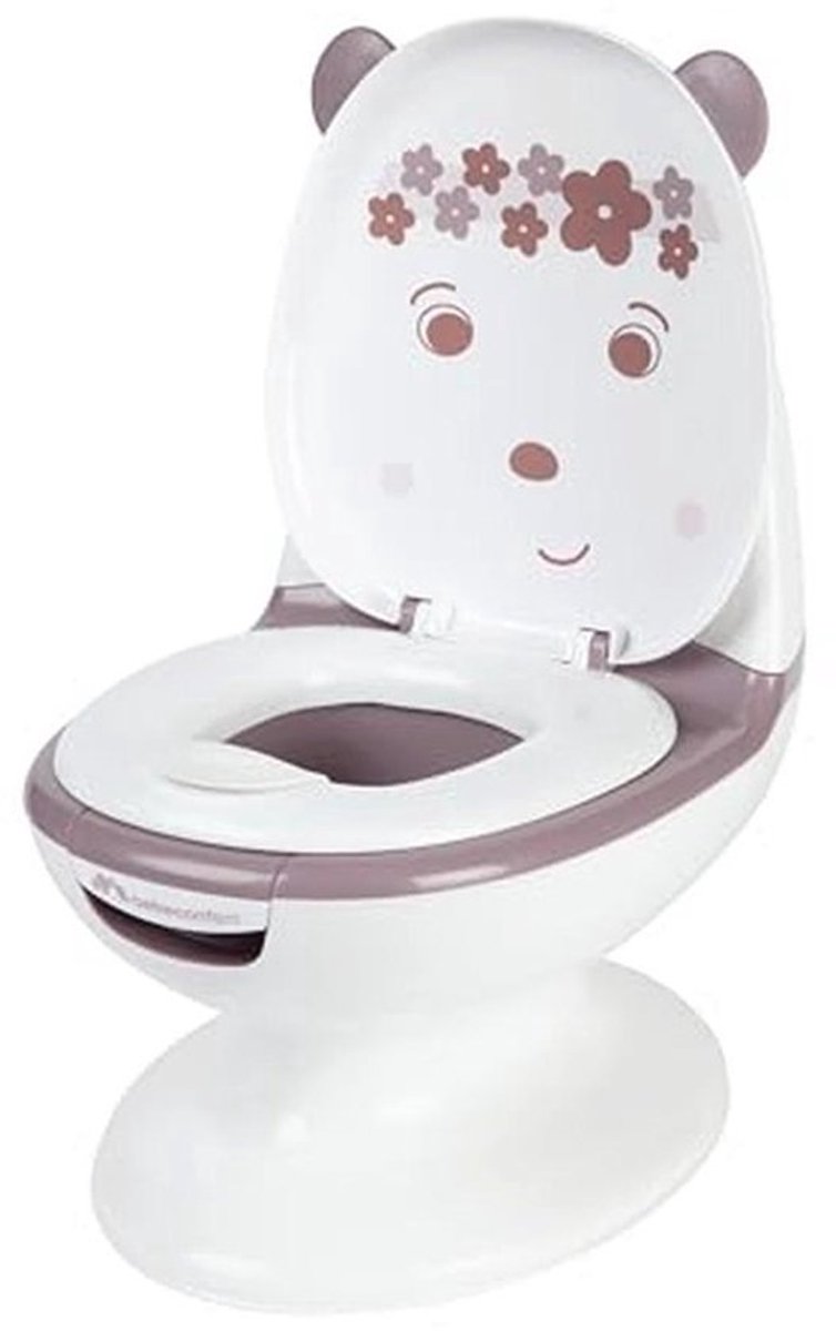 Schattige Mini Toilet voor Peuters - Potty Training met Spoelfunctie, Geschikt voor 1-3 Jaar, Eenvoudig te Reinigen en Hygiënisch