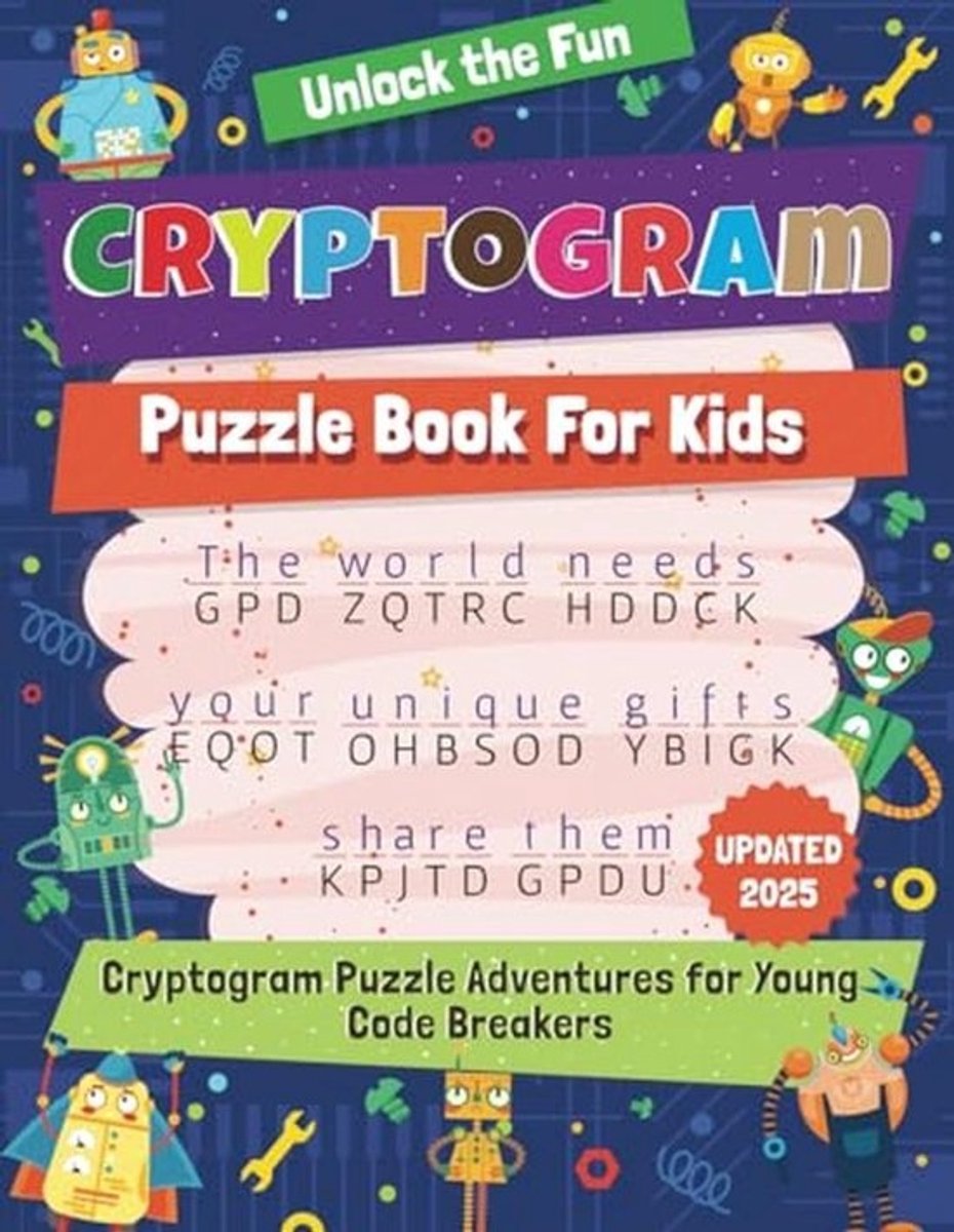 Puzzels voor Kids: Cryptogram Uitdagingen voor Jonge Codebrekers