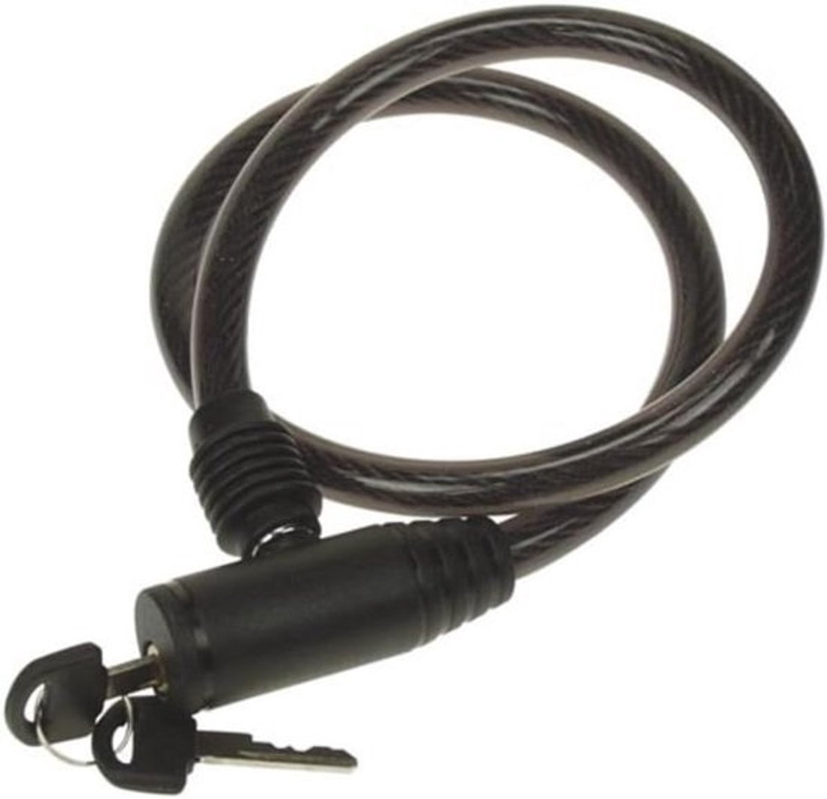 Sterk Fiets- en Accuslot Kabel Ø 10 mm - 65 cm - Inclusief 2 Sleutels