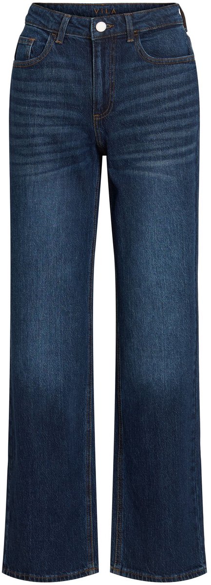 VILA Straight fit jeans VILISA Mid-waist