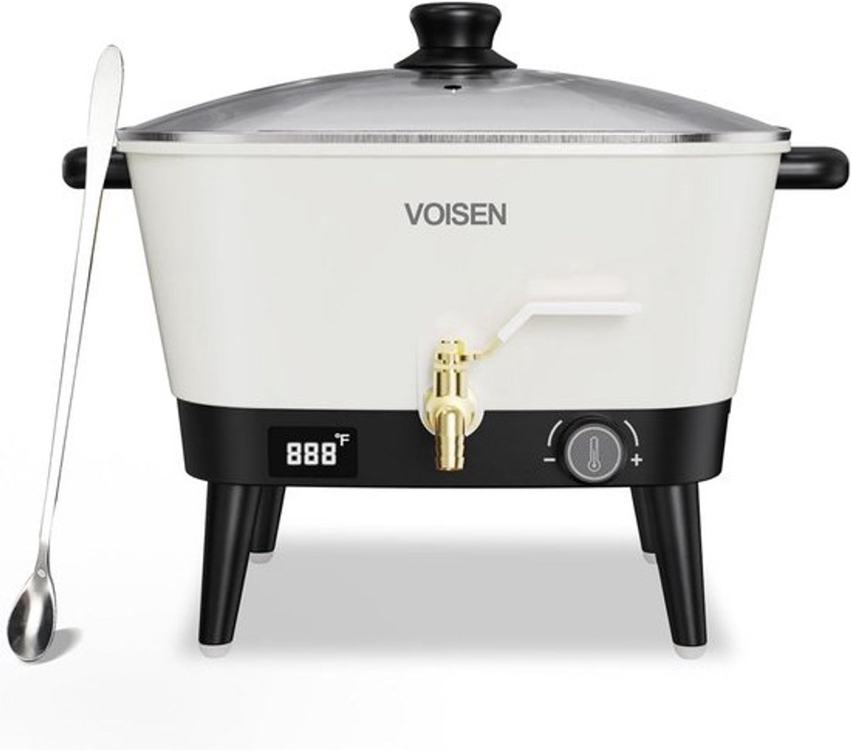 Wax Smelter voor Kaarsen en Zeep - Elektrische Non-Stick Melter met 8 Qts Capaciteit