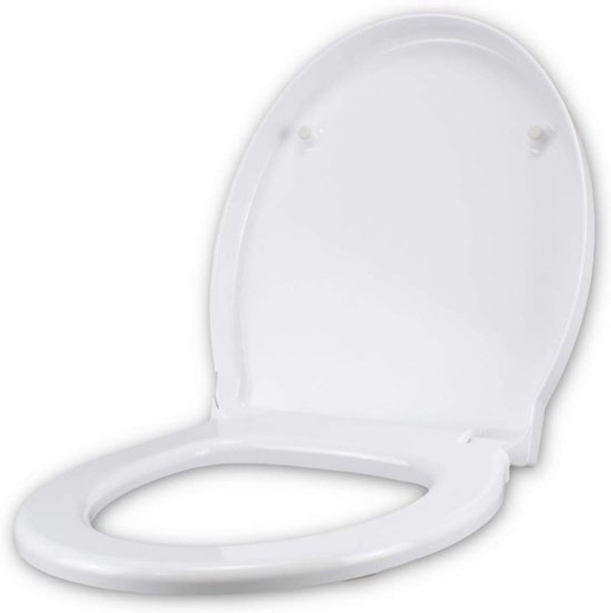Wc-bril voor Panorama toilet met RVS scharnieren en softclose optie