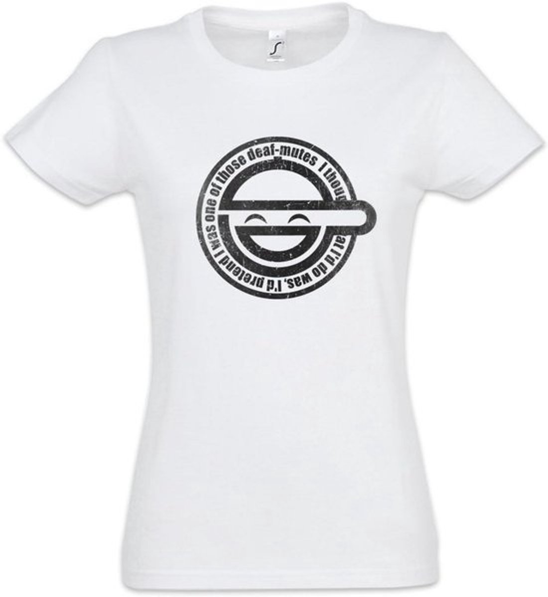 Dames T-Shirt met Grappige Print - Hoogwaardig Katoen Regular Fit