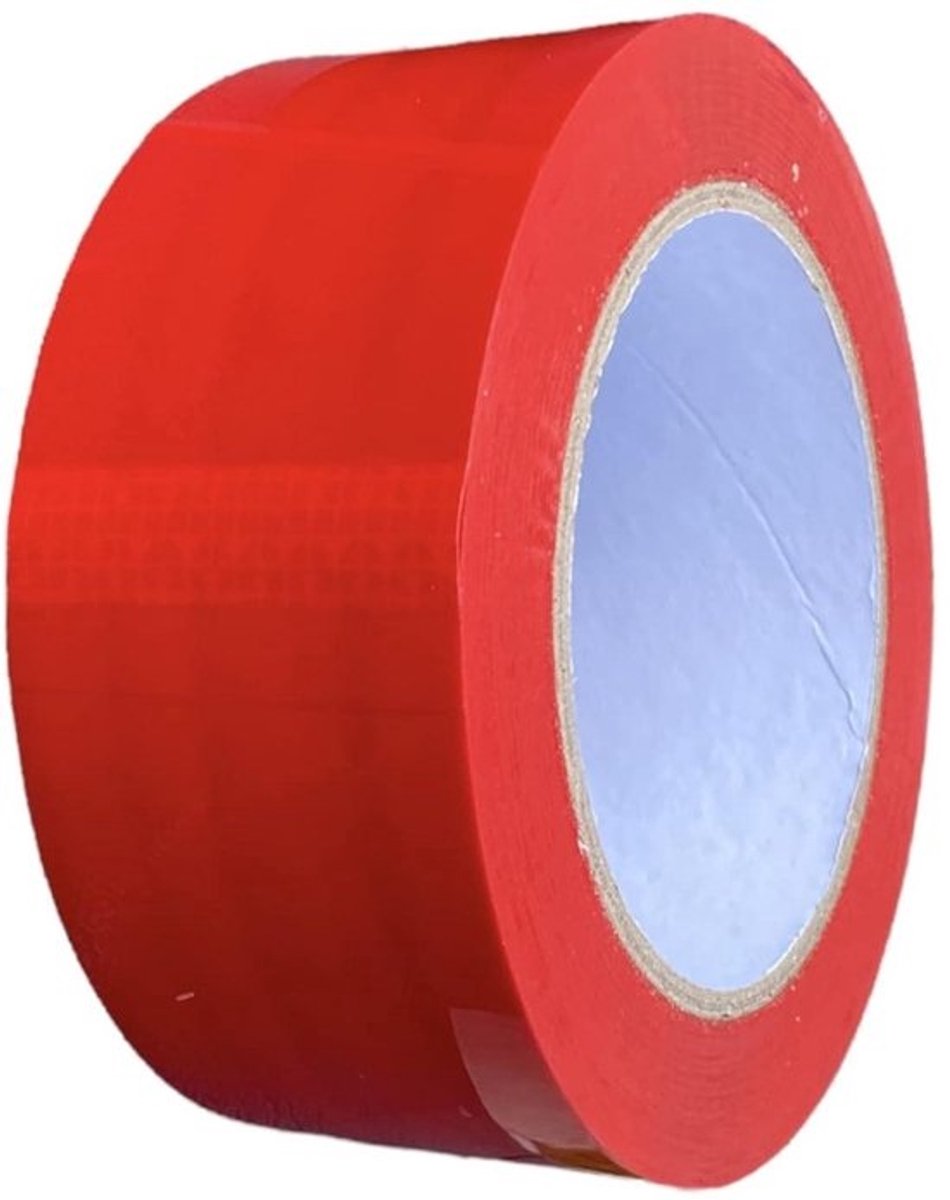 Kleur Tape - Verpakkingstape Afdichtingstape - Pakketten Sluiten - Hoge Sterkte - 50mm x 100m - Wit