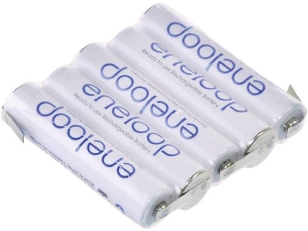 Oplaadbare Batterijen - AAA R03 - Apparaten Voeden - NiMH Technologie - 6V 750mAh