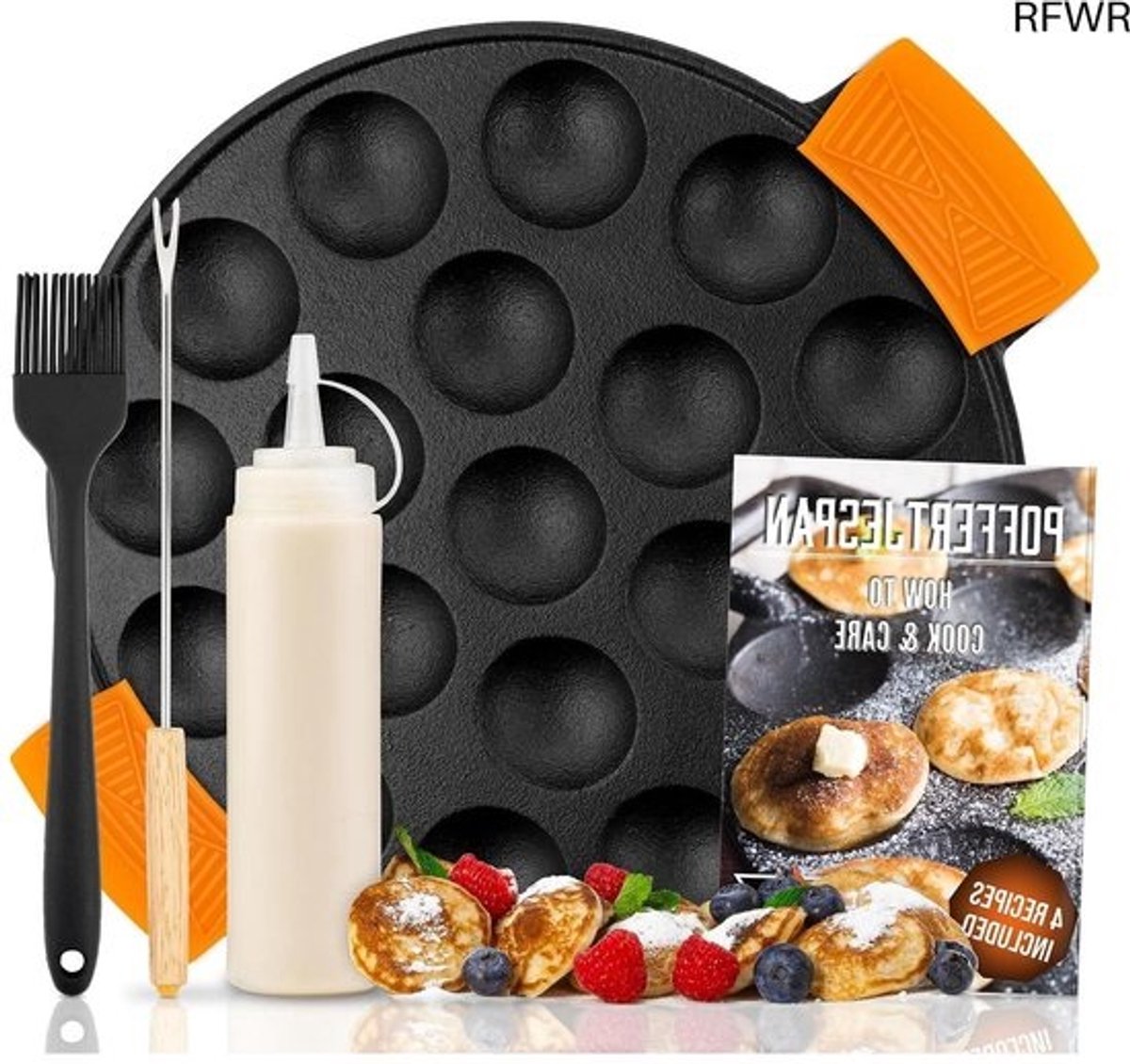 Poffertjespan Inductie - Poffertjesmaker - Poffertjespannen - Koken