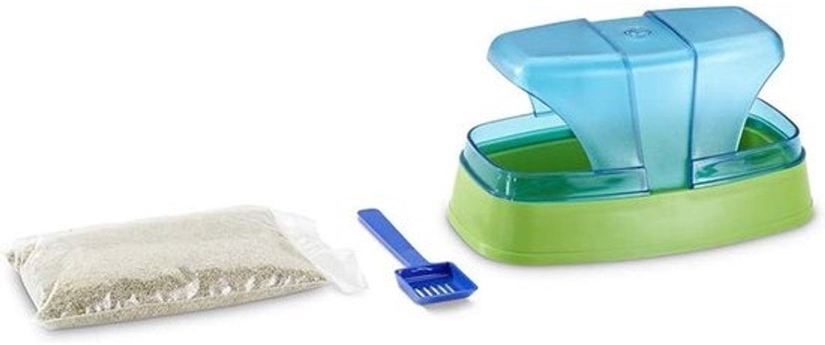 Toiletbox voor hamsters en cavia's - 17x10x10 cm - Kunststof