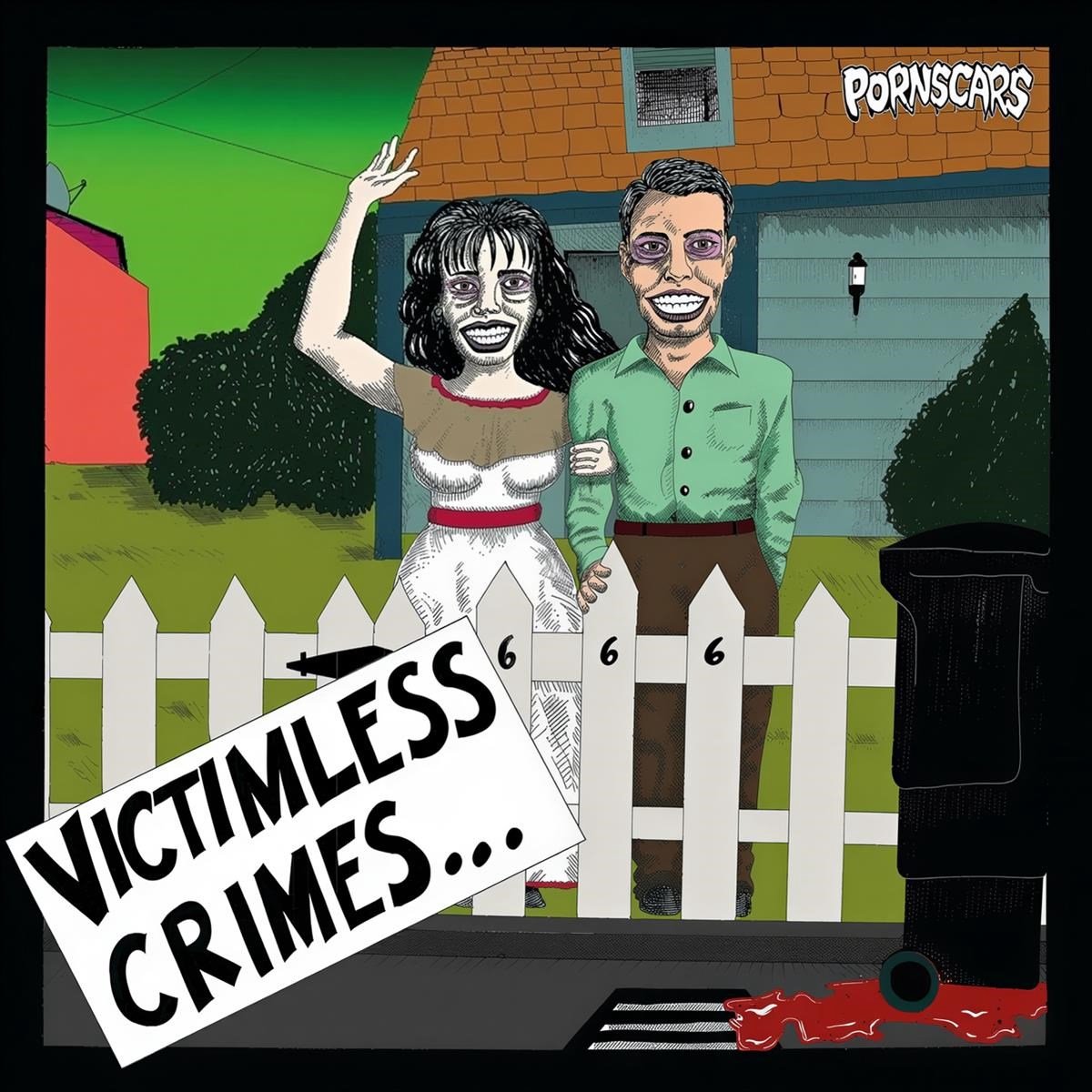 Pornscars - Victimless Crimes... (LP) (Coloured Vinyl)