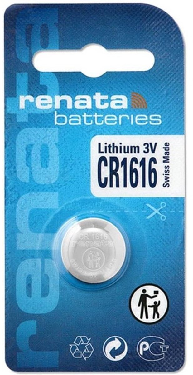 Lithium Knoopcelbatterij CR1616 Hoge Kwaliteit Energiebron