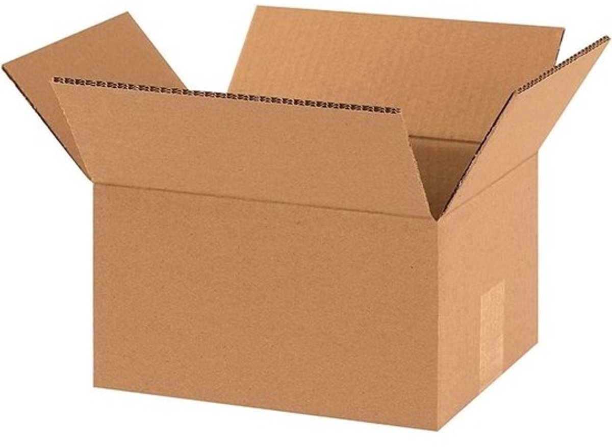 Verzenddozen Karton - Verhuisdozen Opslagdozen - Verzenden Opslaan - Dubbel Golfkarton - 43 x 31 x 15 cm - Havana