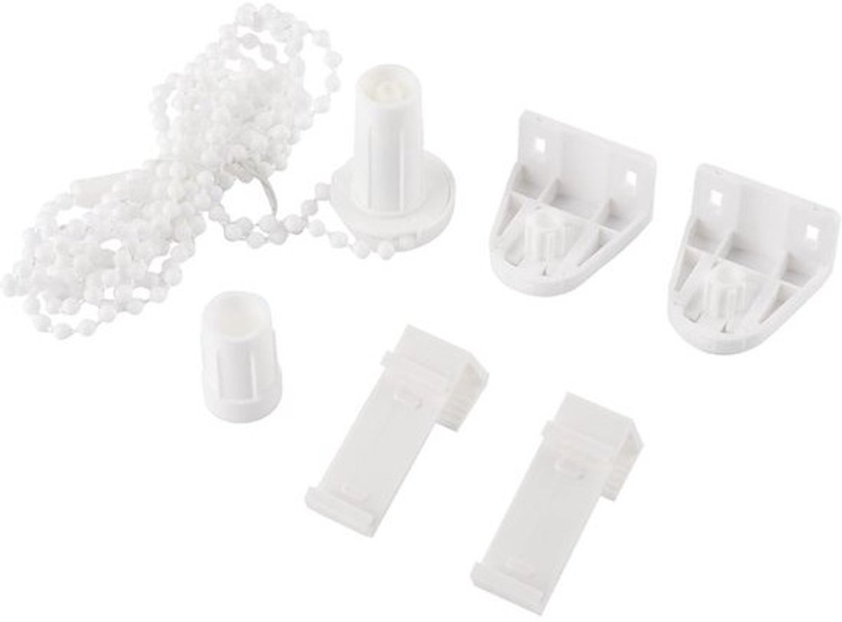 TTGoods - Rolluik aansluitingen 17mm accessoires gordijnrollen reparatieset kunststof met kettingschroeven