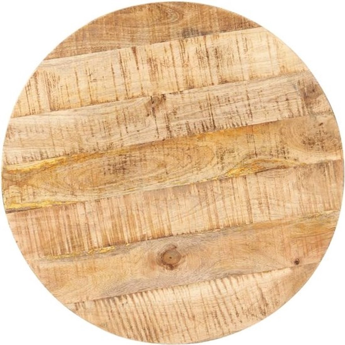 Ronde Bistrotafel 60 cm Doorsnede - Hoogte 75 cm - Massief Mangohout