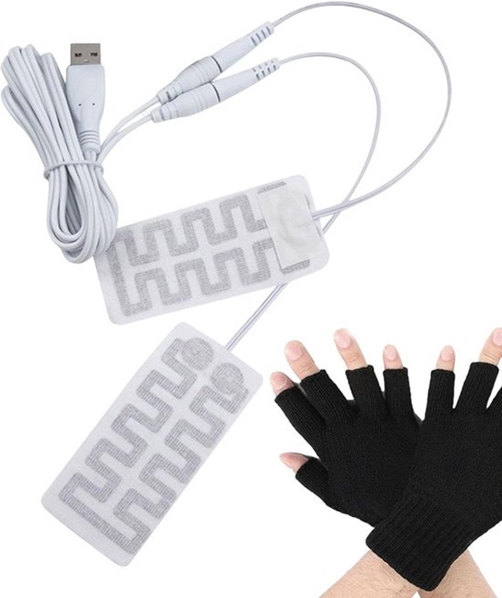 Verwarmingsmat USB - Thermosheet - Winterse warmte - Snelle opwarming - 45 x 9 cm