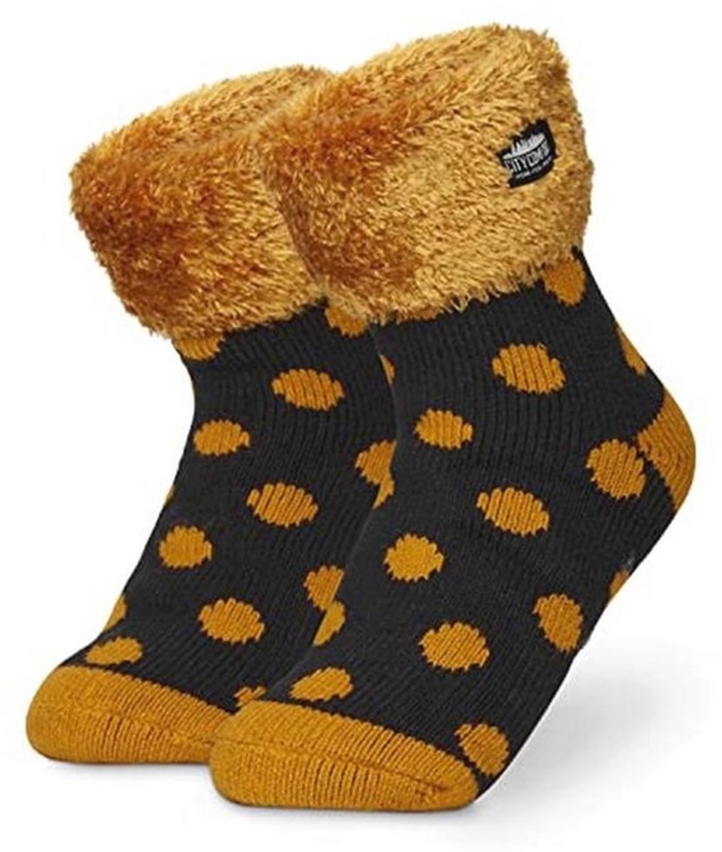 Zachte Pantoffelsokken voor Dames en Tieners - Antislip, Warme Fleece, Eenheidsmaat, Perfect voor Loungewear en Cadeaus