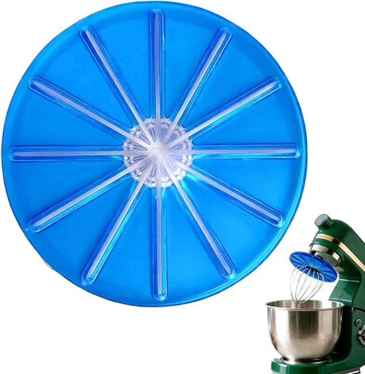 Spatbescherming voor Keukenmachine Mengkom - Anti-Spat Deksel voor Mixen