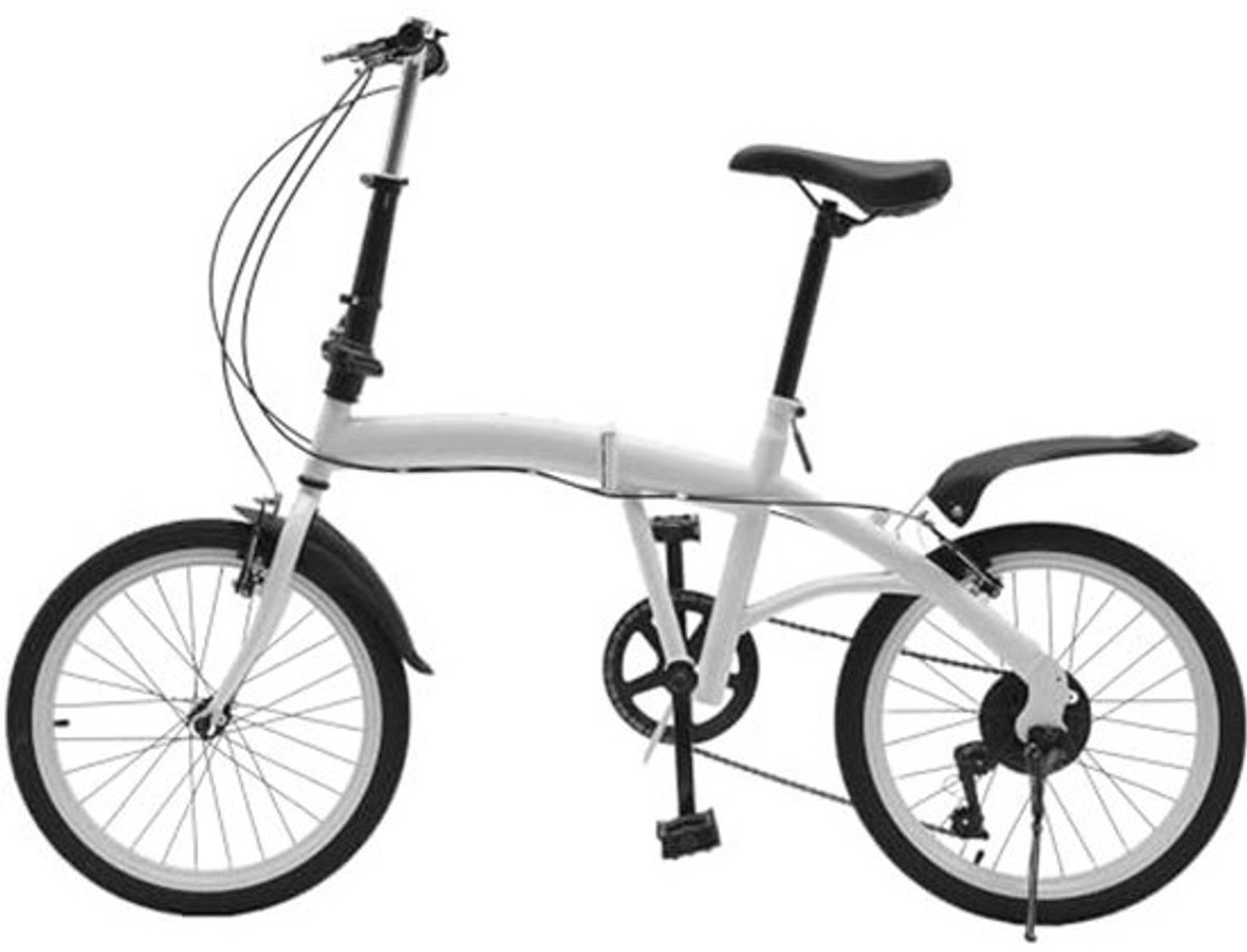 Vouwfiets 20 inch voor volwassenen met 7 versnellingen - Inklapbaar en Lichtgewicht Fiets voor Sport en Outdoor