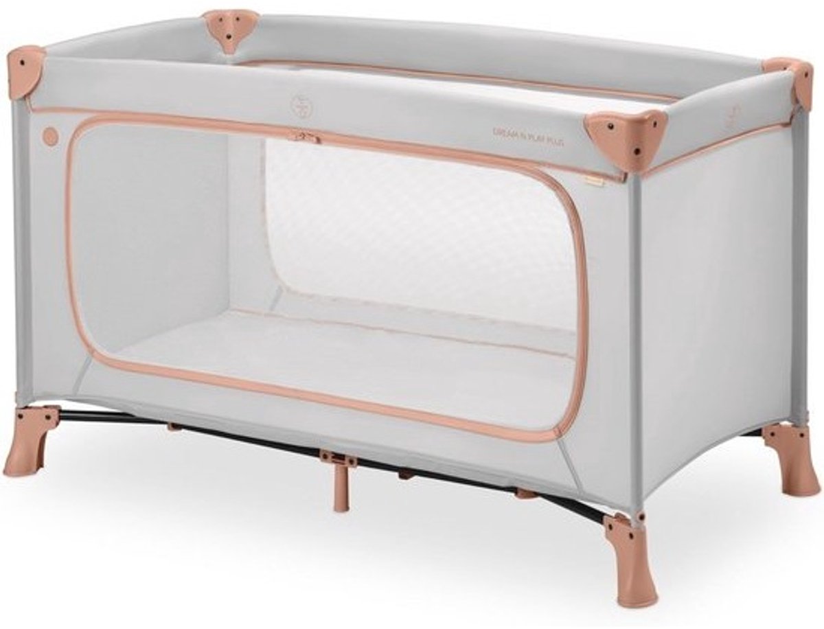 Opvouwbaar babyreisbed met grote zijopening - Comfortabel en compact voor onderweg