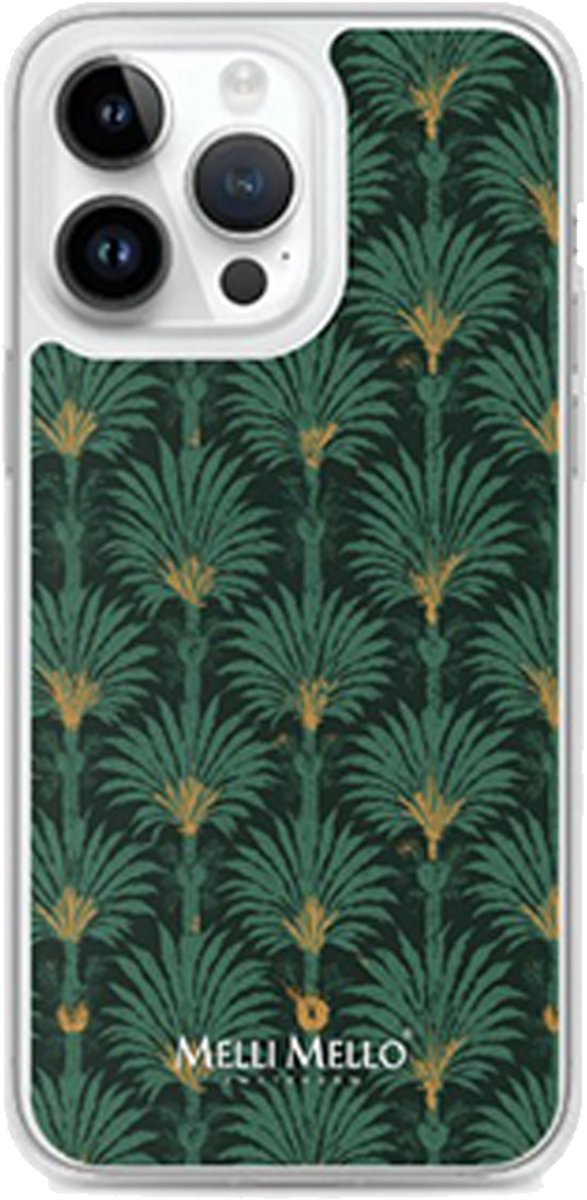 Melli Mello Telefoonhoesje Emerald Grove (Soft case) - Apple iPhone 14 Pro Max