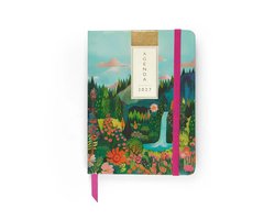 Pocket Agenda Landscape with Waterfall Blue Sky A6 – Paperclip