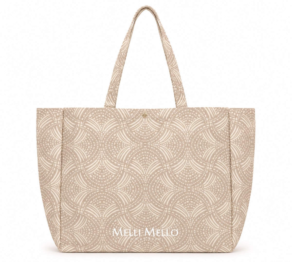 Melli Mello Totebag Soft Symmetry - Polyester/Katoen / 42 x 38 cm