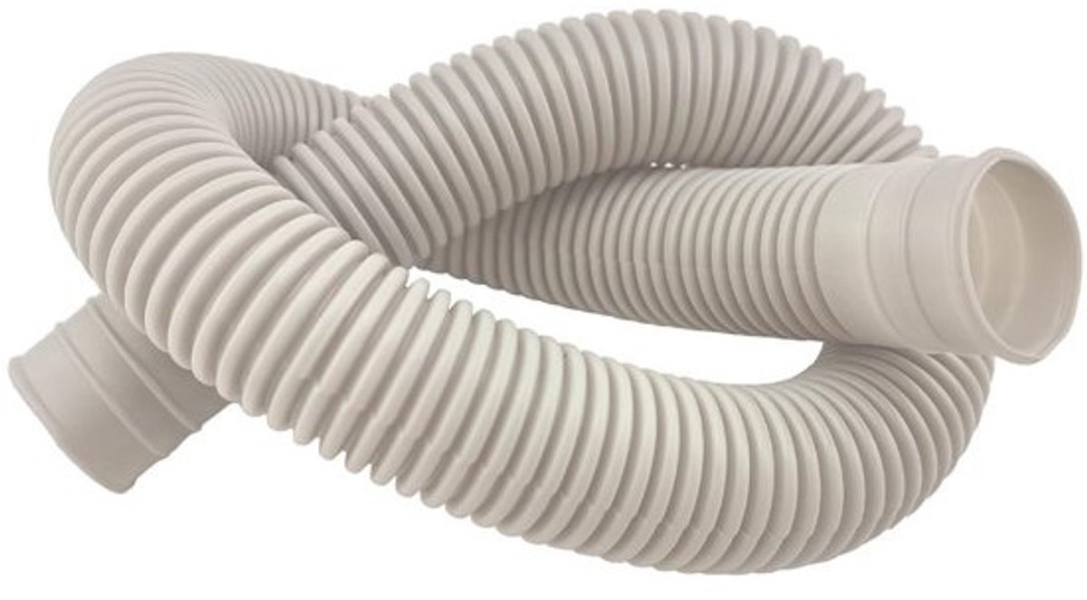Overloopbuis 450mm - Flexibele Afvoerbuis - Hoogwaardige PP Kunststof - Buiten Diameter 23mm/24mm - Duurzaam - Eenvoudige Installatie