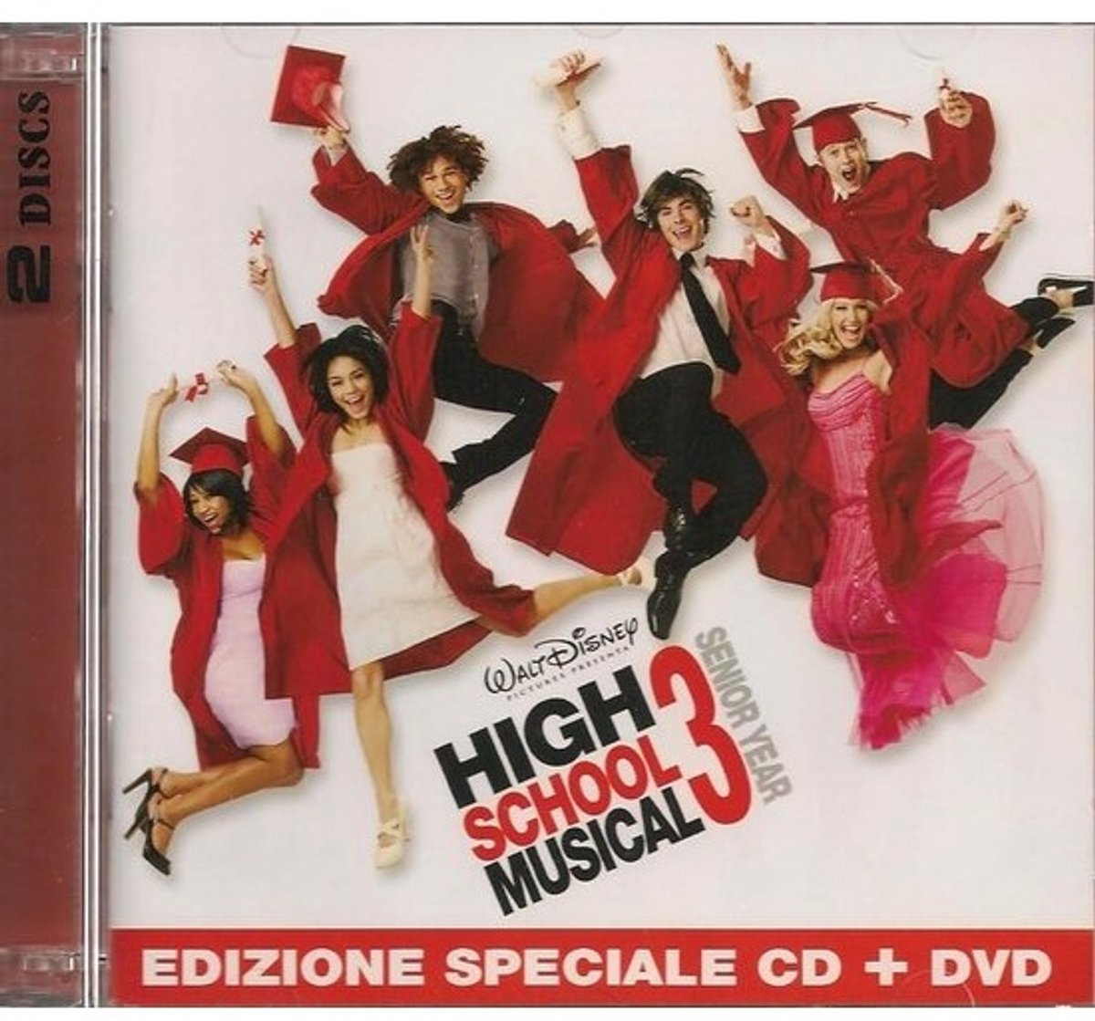 Filmmuziek CD en DVD set: Middelbare School Musical 3