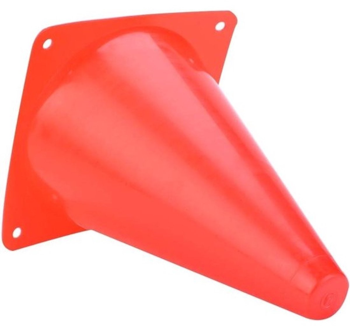Trainingskegels Voetbal - Sport Markers - Agility Training - Zacht PP Materiaal - 6 Stuks 18cm - Rood